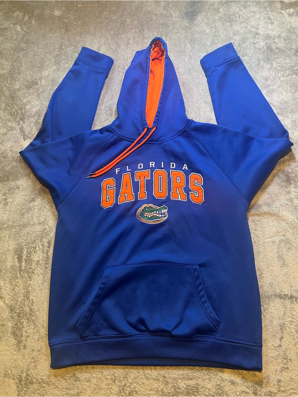 Colosseum Florida Gators Blue Orange Hooded Pullover